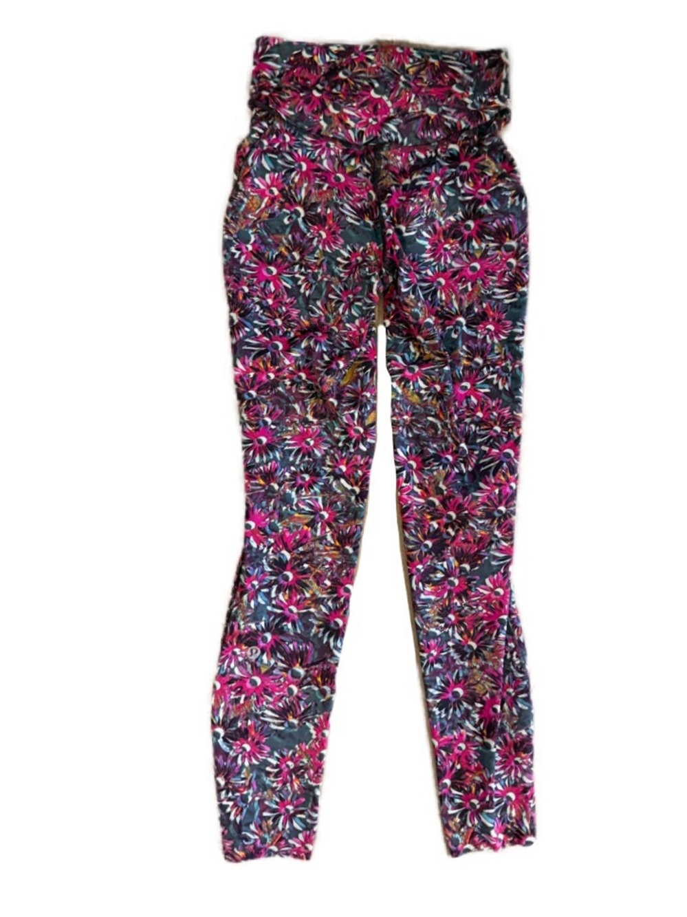 Lululemon Base Pace High-Rise Tight Leggings 28" Floral Electric Multi - Picture 2 of 8
